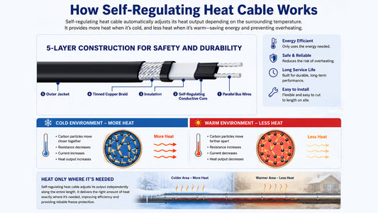 How Does Self-Regulating Heat Cable Work?