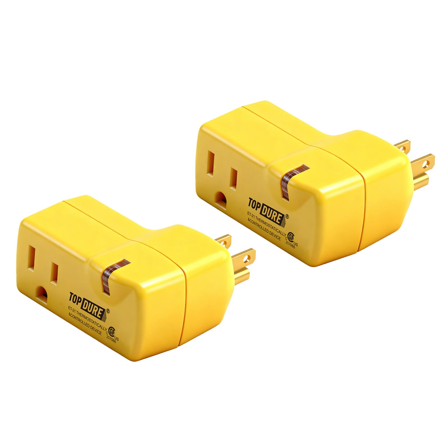 TOPDURE Freeze Thermostatically Controlled Outlet for Heating Cable On Below 38℉ and Off Over 50℉